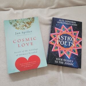 Cosmic Love & Astro Poets Book Bundle - Light Blue & Black Covers